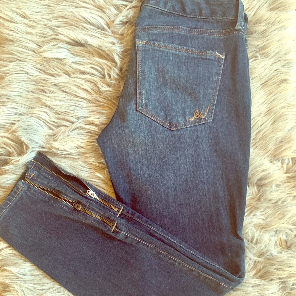 Express skinny high rise ankle jeans